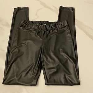 Guess - Women’s Faux Leather Leggings - Size XS